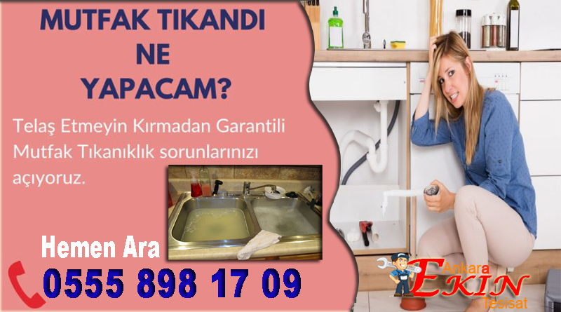 tıkalı mutfak açma