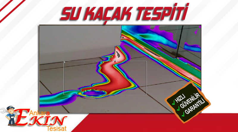 Ankara su kaçak tespiti