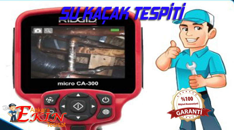 eryaman su kaçak tespit