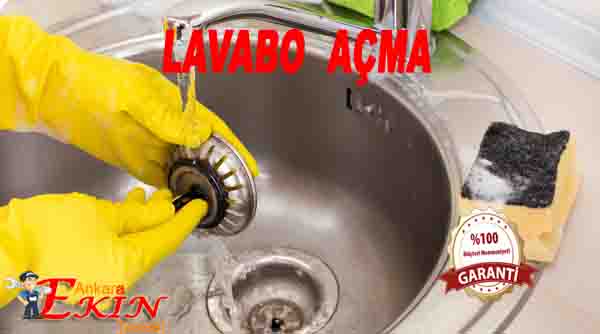 Mamak Tıkalı Lavabo Gideri Açma