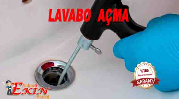 Keçiören Lavabo Tıkanıklığı Açma