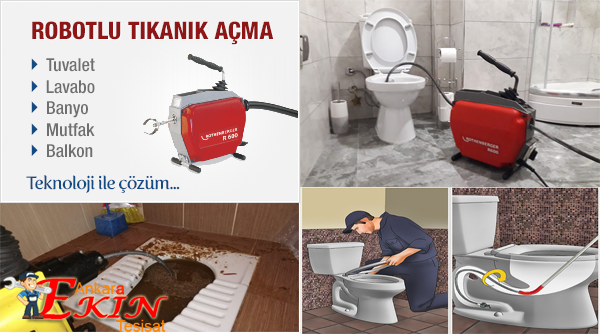 Ankara Lağım Tıkanıklığı Açma