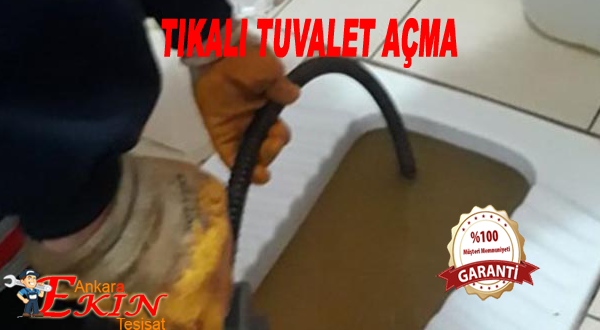 Ayrancı Tuvalet Tıkanıklığı Açma