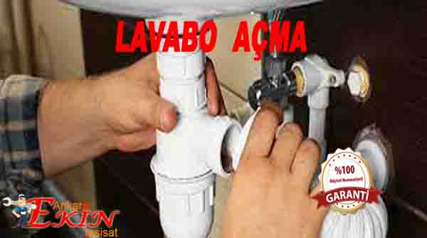 Akdere Kırmadan Tıkalı Lavabo Açma