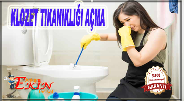 Alacaatlı Klozet Tıkanıklığı Açma