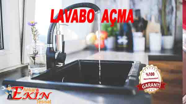 Cebeci Kırmadan Tıkalı Lavabo Açma